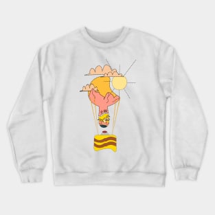 gas balloon Crewneck Sweatshirt